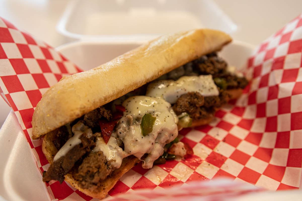 Philly Cheese Steak Sandwich