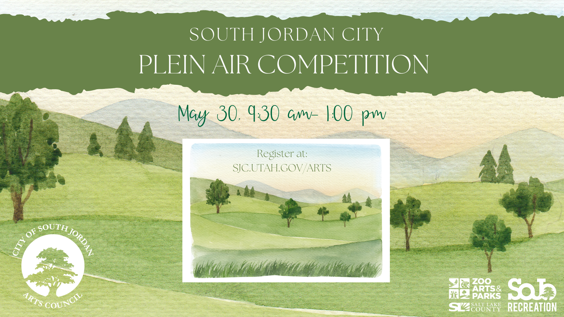 Plein Air Advertisement 