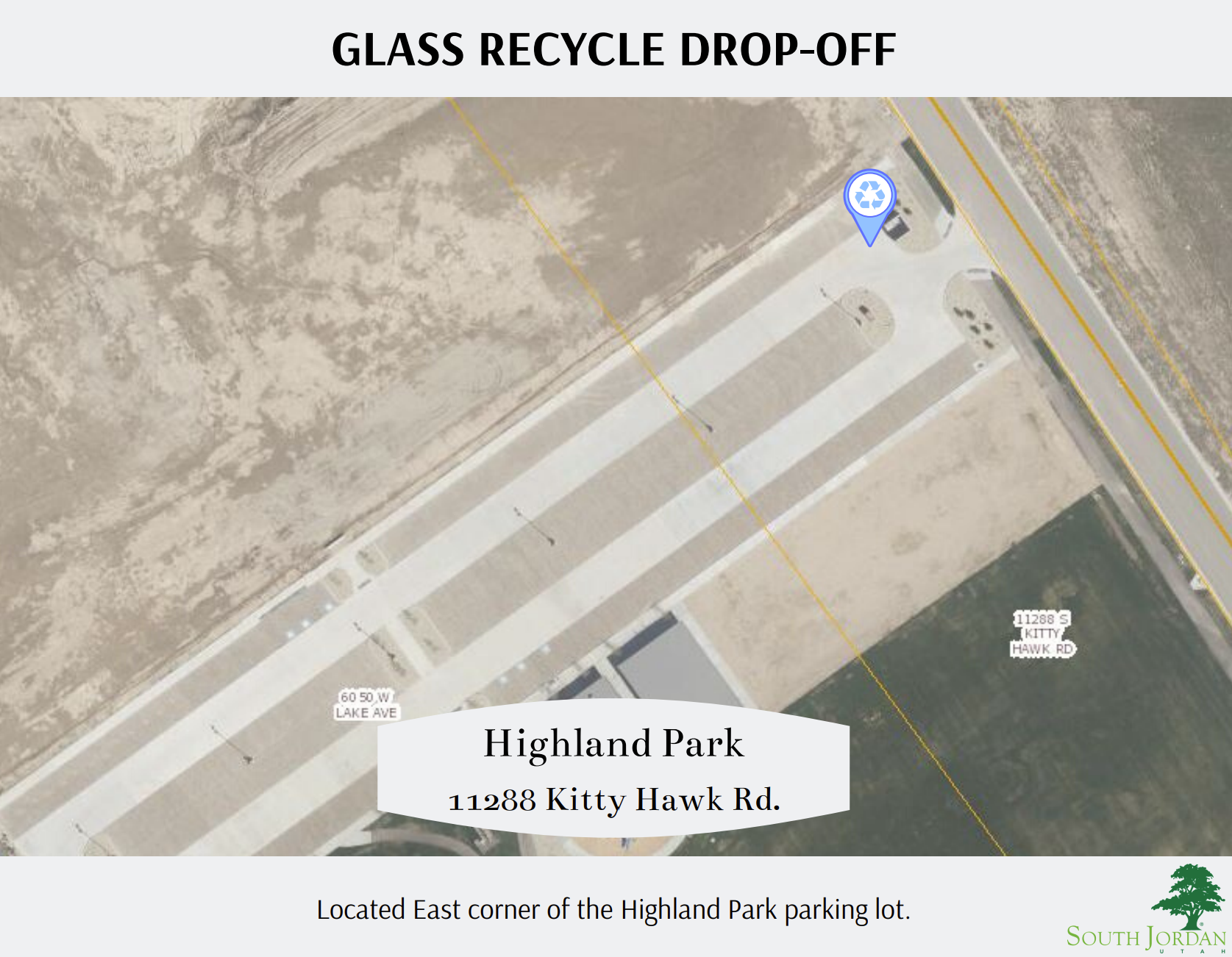 Highland Park Glass Recycling Location