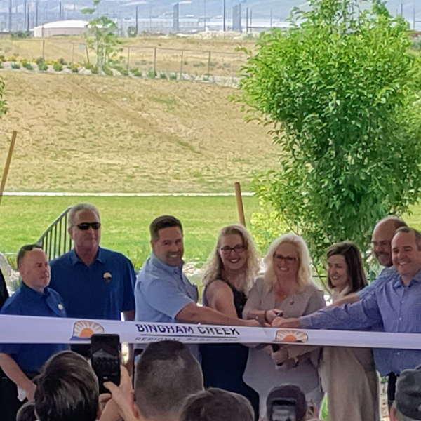 Bingham Creek Regional Park Ribbon Cutting, City Journals Pic
