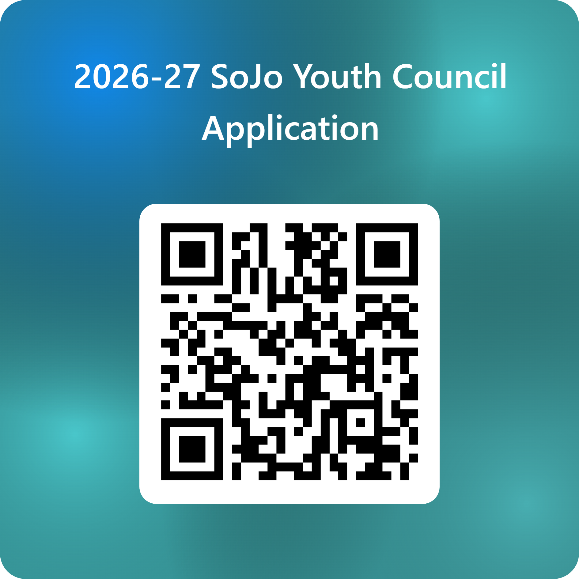 Youth Council 2026-2027 Applications